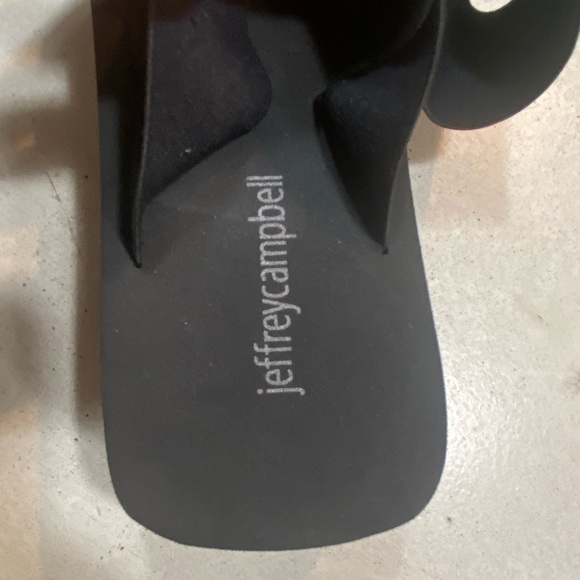 Jeffrey Campbell LIKE NEW platform starkly foam elastic sandals Y2K size 7 - Picture 6 of 7